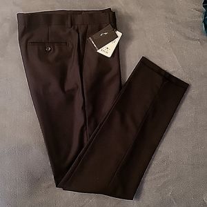 Black Dress Pants slim fit size 32S Azar man